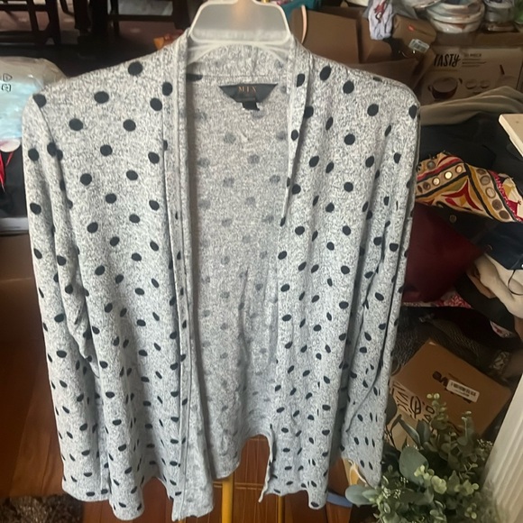 Mix small open front long sleeve cardigan, new condition - Picture 1 of 3